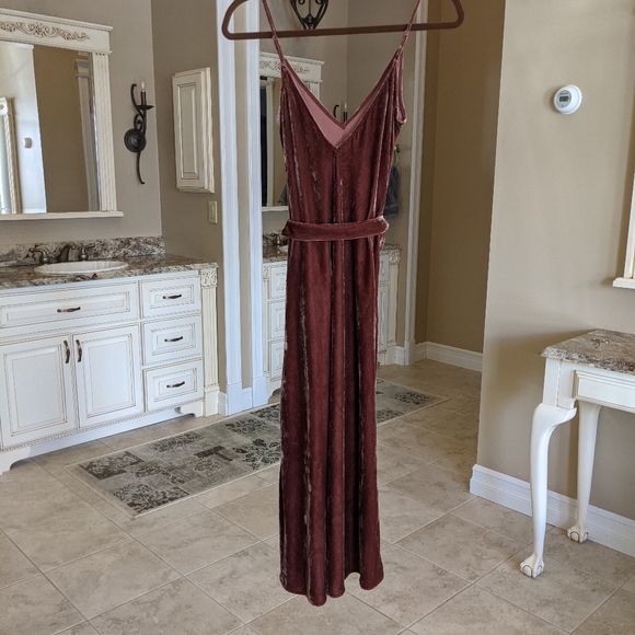 FRAME velvet slip dress - Picture 5 of 5